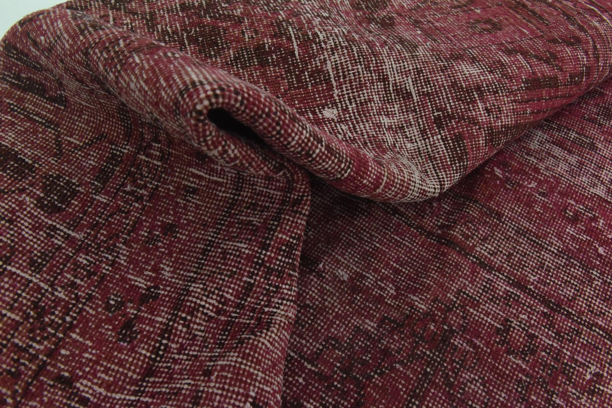 5' 3 x 10' 3 Hand Knotted Ultra Vintage Persian Wool Runner Rug