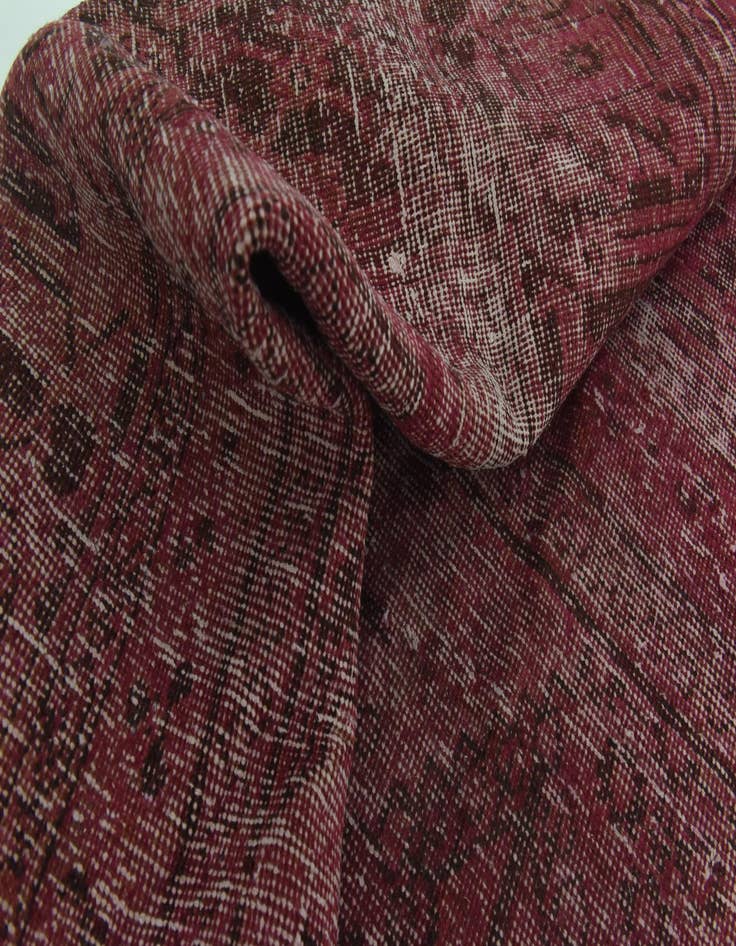 Detail image of 5' 3 x 10' 3  Hand Knotted Ultra Vintage Persian Wool Runner Rug