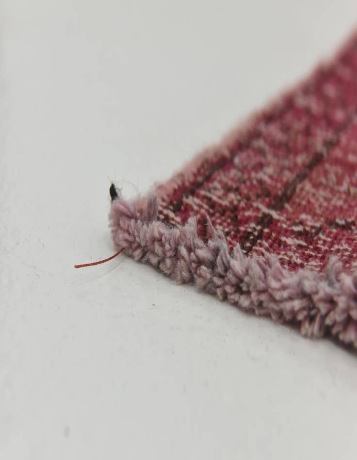 Detail image of 5' 3 x 10' 3  Hand Knotted Ultra Vintage Persian Wool Runner Rug