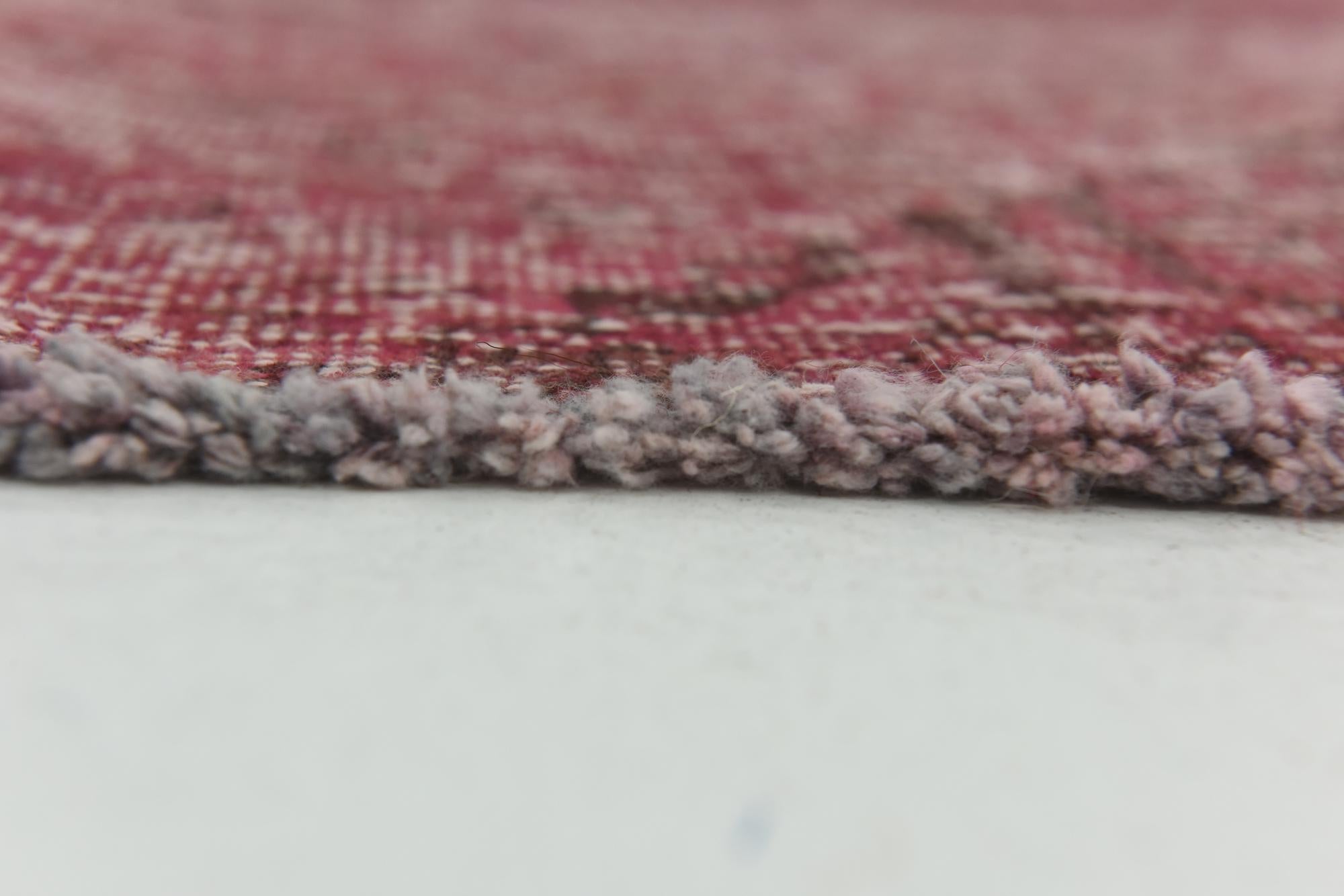 5' 3 x 10' 3 Hand Knotted Ultra Vintage Persian Wool Runner Rug