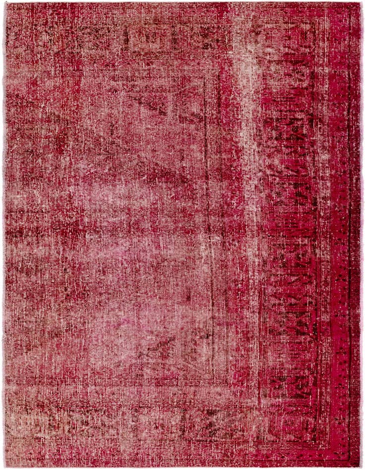 Detail image of 5' 3 x 10' 3 Hand Knotted Ultra Vintage Persian Wool Runner Rug
