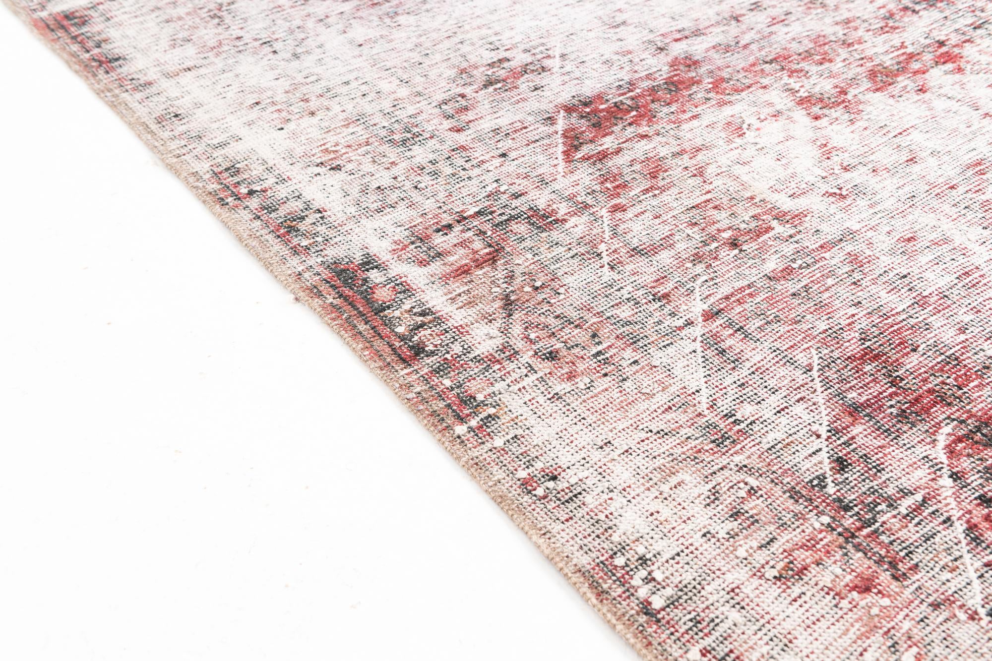 3' 2 x 8' 5 Hand Knotted Ultra Vintage Persian Wool Runner Rug