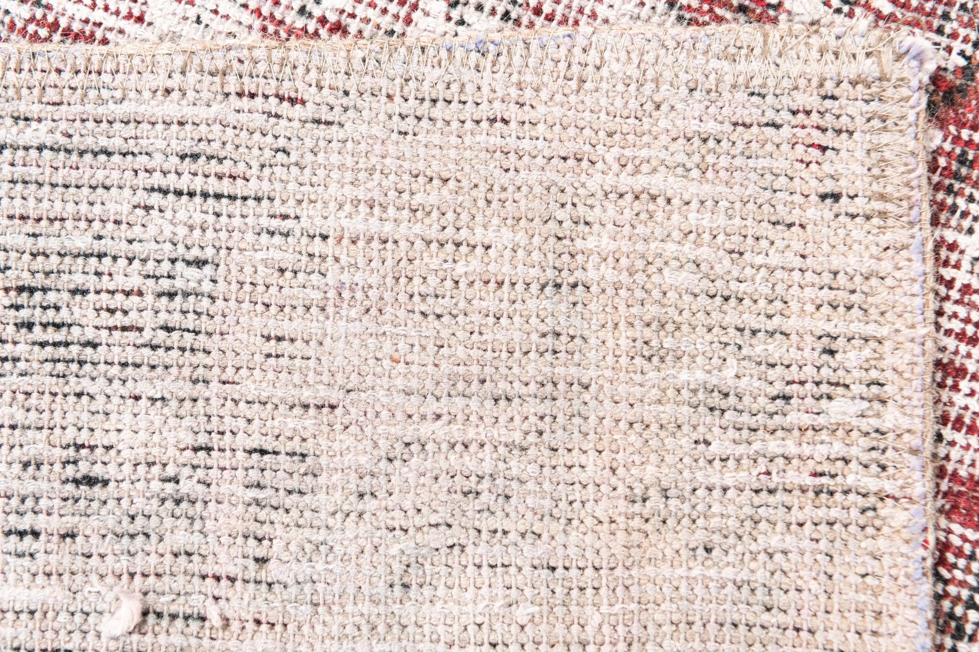 3' 2 x 8' 5 Hand Knotted Ultra Vintage Persian Wool Runner Rug