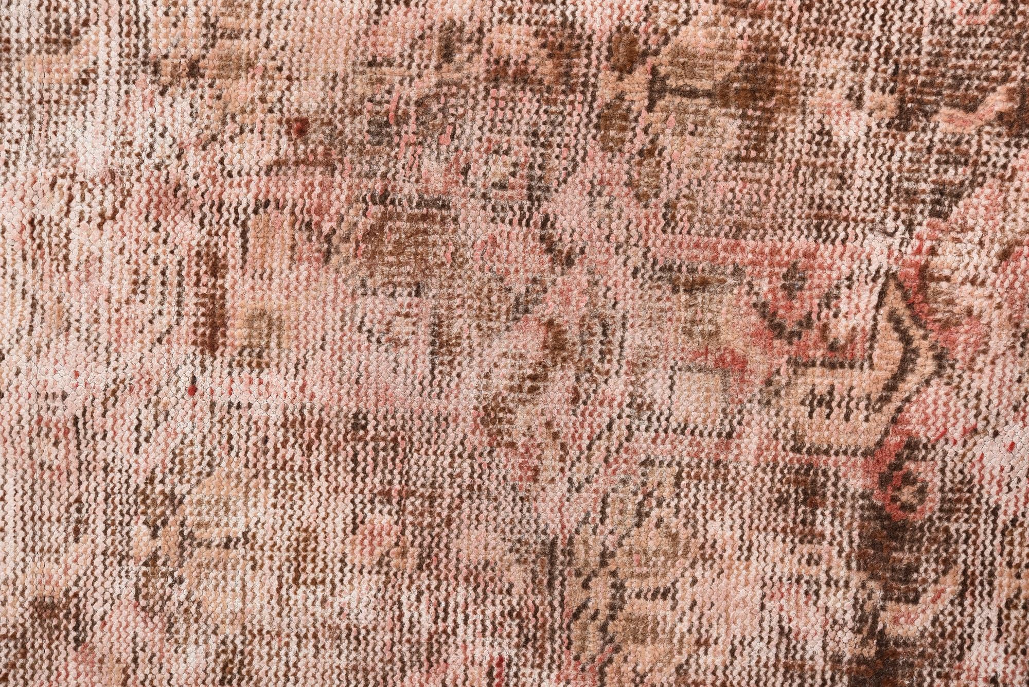 3' x 5' 10 Hand Knotted Ultra Vintage Persian Wool Runner Rug
