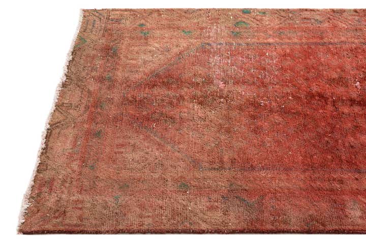 2' 10 x 7' 3 Hand Knotted Ultra Vintage Persian Wool Runner Rug