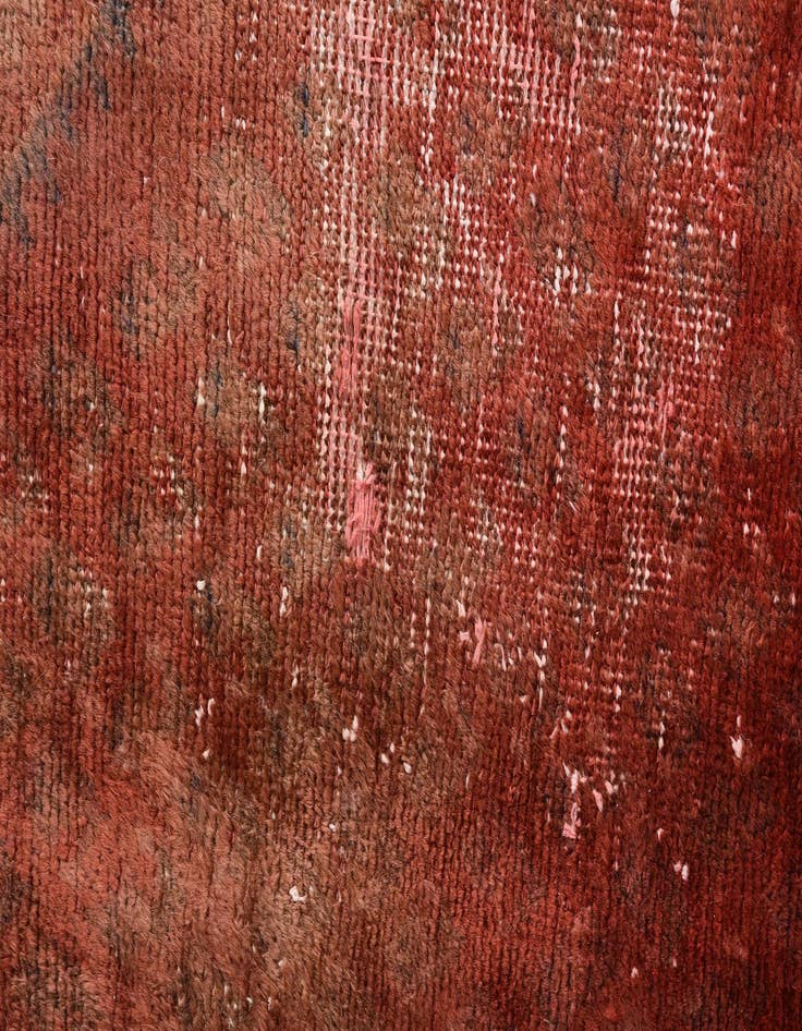 Detail image of 2' 10 x 7' 3  Hand Knotted Ultra Vintage Persian Wool Runner Rug