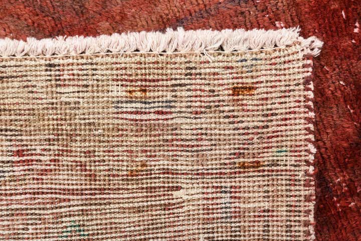 2' 10 x 7' 3 Hand Knotted Ultra Vintage Persian Wool Runner Rug