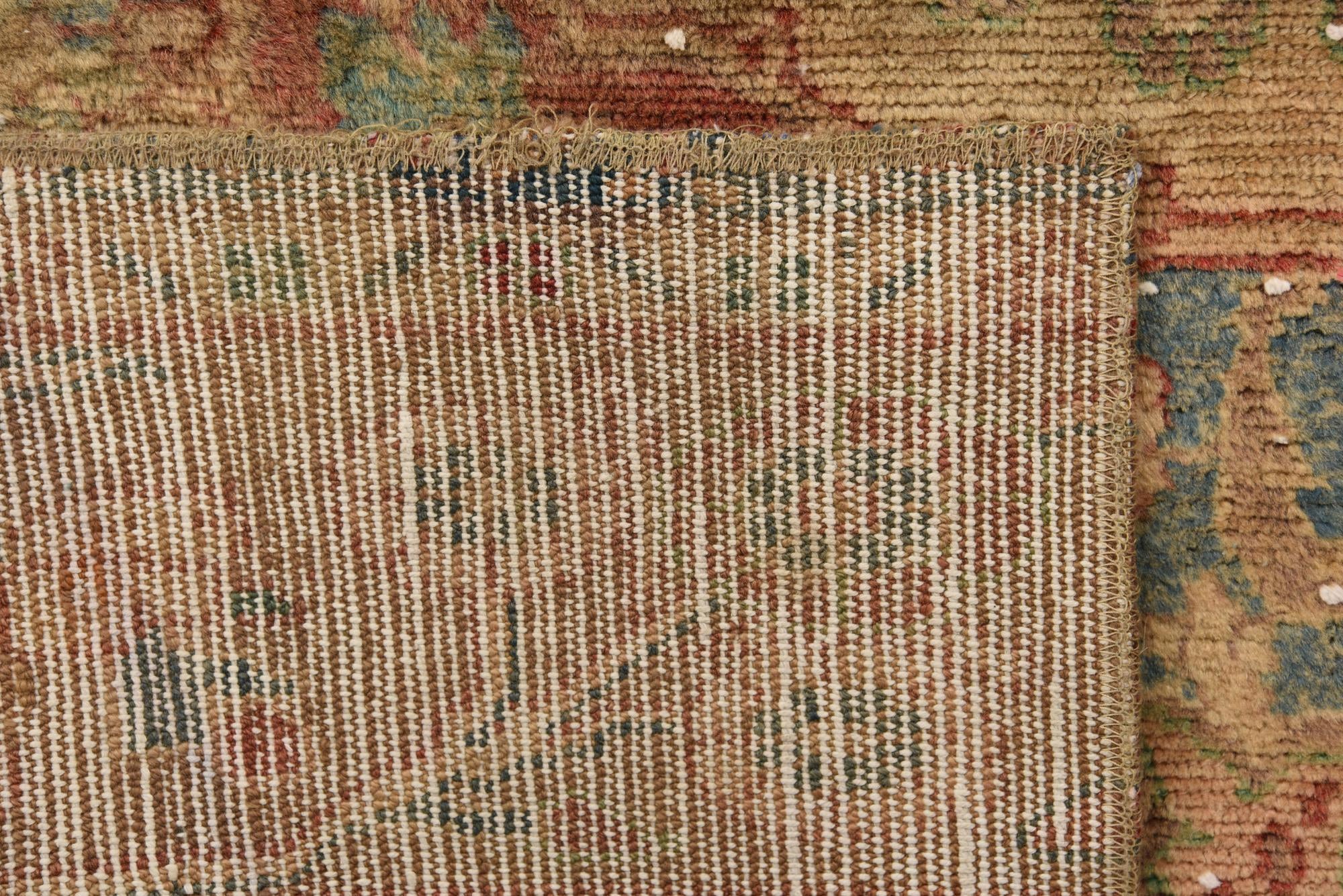 3' 1 x 6' Hand Knotted Ultra Vintage Persian Wool Runner Rug