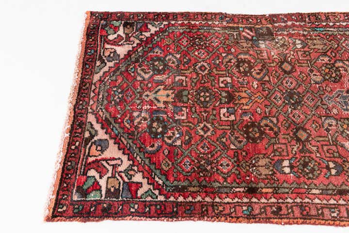 2' 5 x 8' 6 Hand Knotted Ultra Vintage Persian Wool Runner Rug