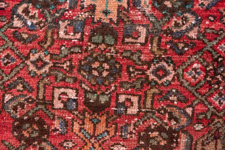 2' 5 x 8' 6 Hand Knotted Ultra Vintage Persian Wool Runner Rug