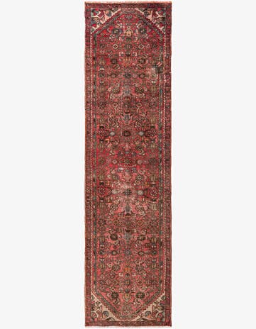 2' 5 x 8' 6 Hand Knotted Ultra Vintage Persian Wool Runner Rug
