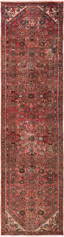 2' 5 x 8' 6 Hand Knotted Ultra Vintage Persian Wool Runner Rug