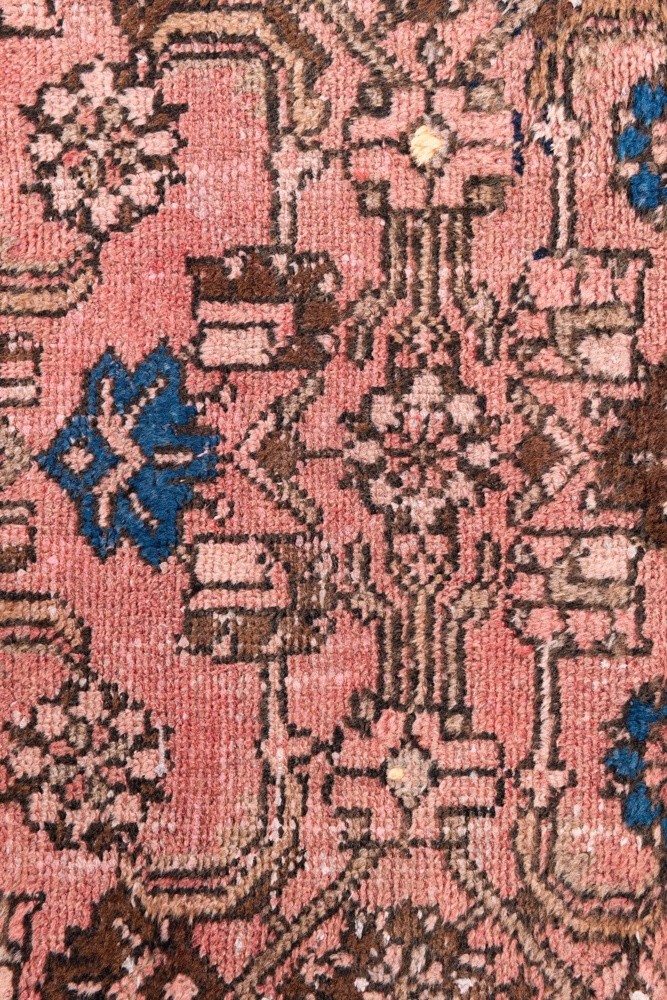 3' 5 x 10' Hand Knotted Ultra Vintage Persian Wool Runner Rug