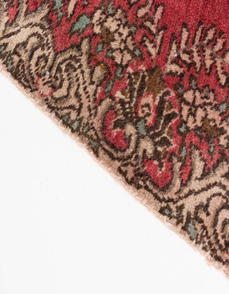 Detail image of 2' 9 x 12' 4  Hand Knotted Ultra Vintage Persian Wool Runner Rug
