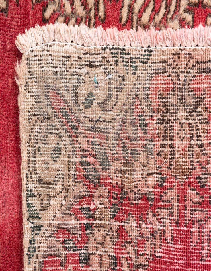 Detail image of 2' 9 x 12' 4  Hand Knotted Ultra Vintage Persian Wool Runner Rug