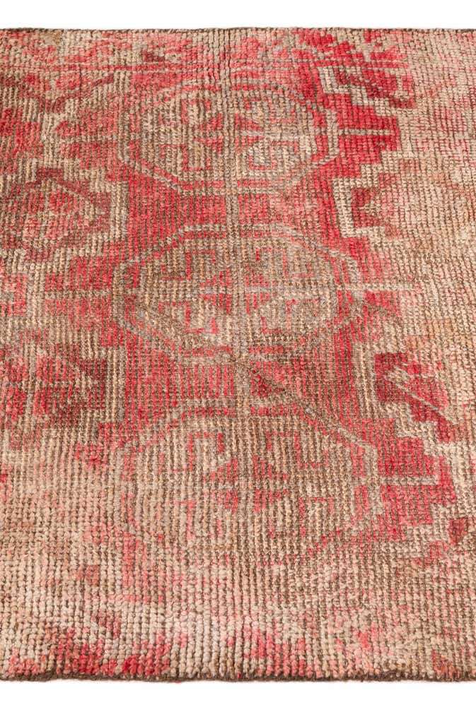 3' 3 x 5' 5 Hand Knotted Ultra Vintage Persian Wool Runner Rug