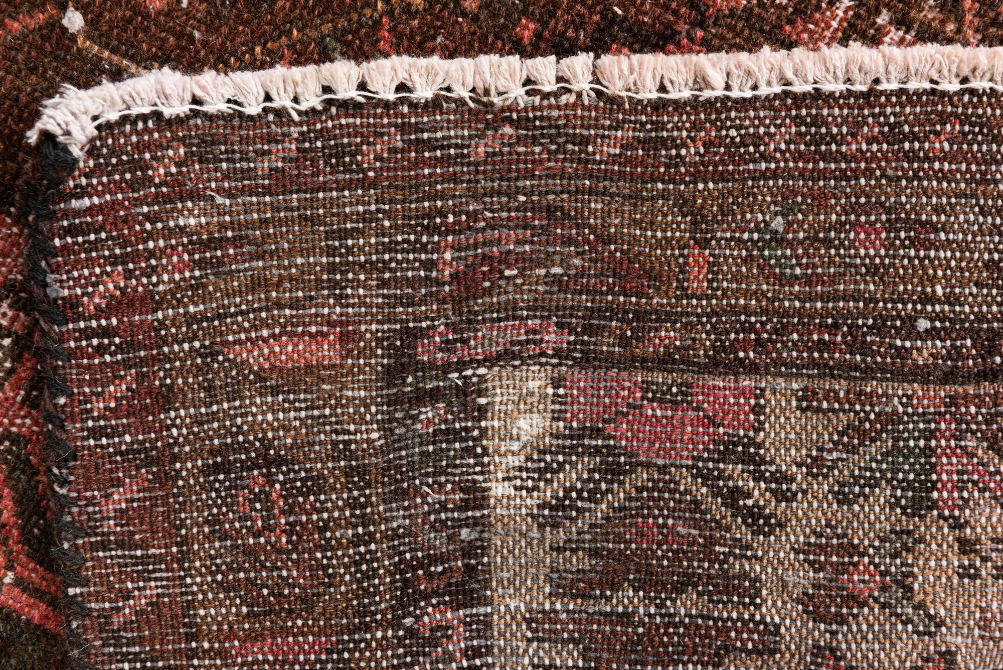 3' 2 x 6' 1 Hand Knotted Ultra Vintage Persian Wool Runner Rug