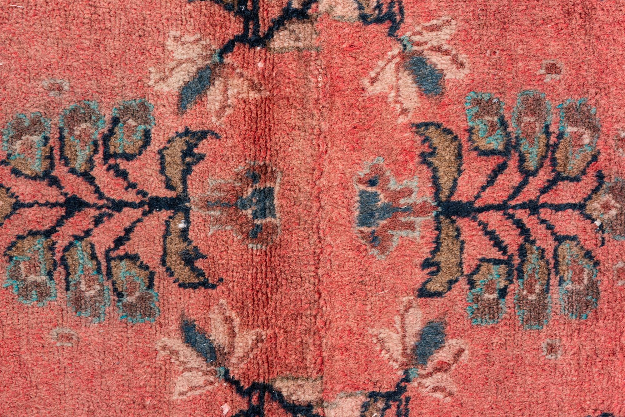 3' 3 x 6' 4 Hand Knotted Ultra Vintage Persian Wool Runner Rug