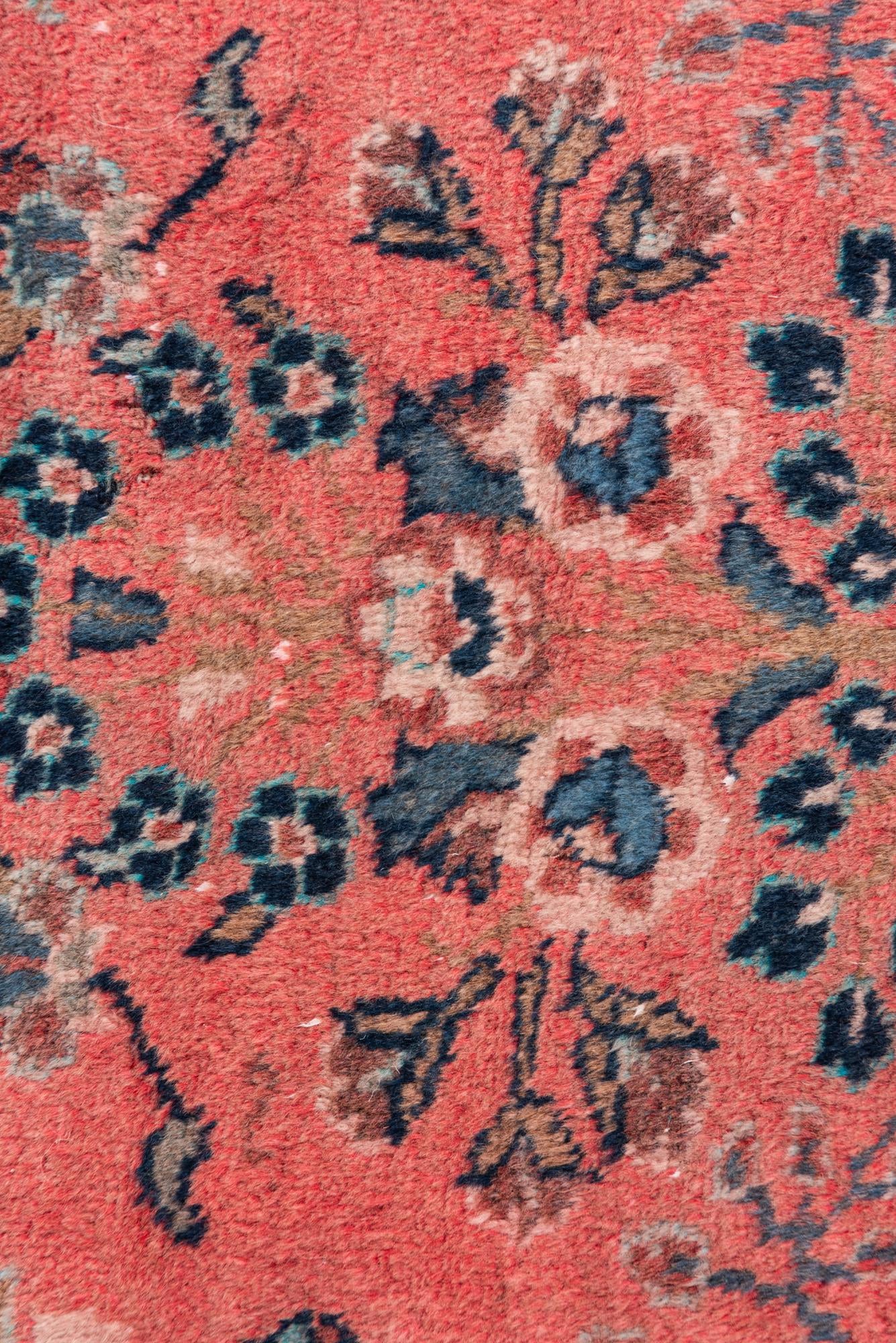 3' 3 x 6' 4 Hand Knotted Ultra Vintage Persian Wool Runner Rug