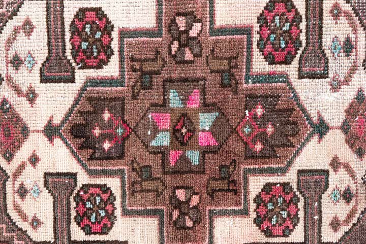 3' x 6' 2 Hand Knotted Ultra Vintage Persian Wool Runner Rug
