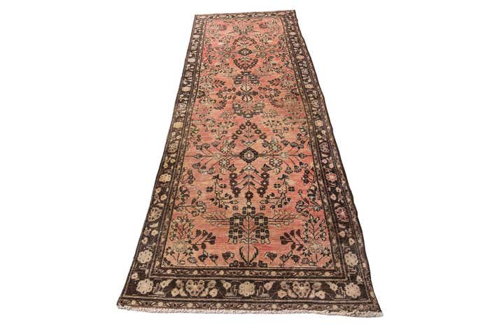 3' 3 x 10' Hand Knotted Ultra Vintage Persian Wool Runner Rug