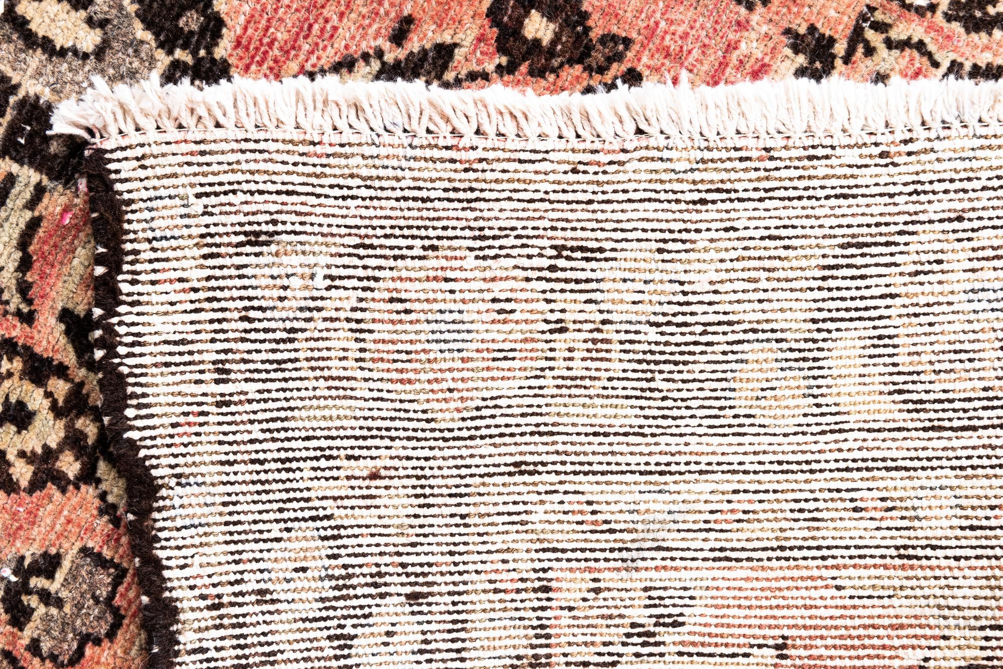 3' 3 x 10' Hand Knotted Ultra Vintage Persian Wool Runner Rug