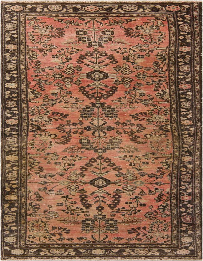 Detail image of 3' 3 x 10' Hand Knotted Ultra Vintage Persian Wool Runner Rug