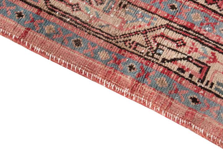 3' 6 x 10' Hand Knotted Ultra Vintage Persian Wool Runner Rug
