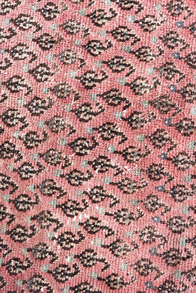 3' 6 x 10' Hand Knotted Ultra Vintage Persian Wool Runner Rug