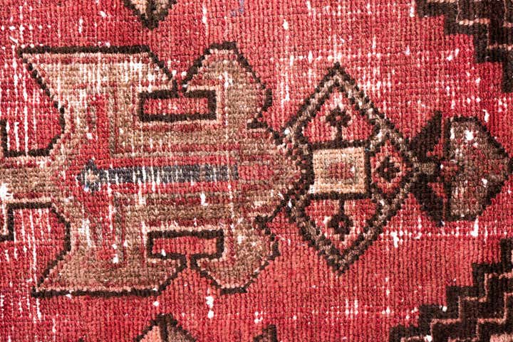 3' x 9' 2 Hand Knotted Ultra Vintage Persian Wool Runner Rug