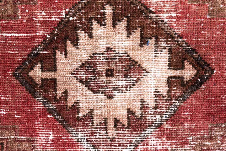 3' x 9' 2 Hand Knotted Ultra Vintage Persian Wool Runner Rug