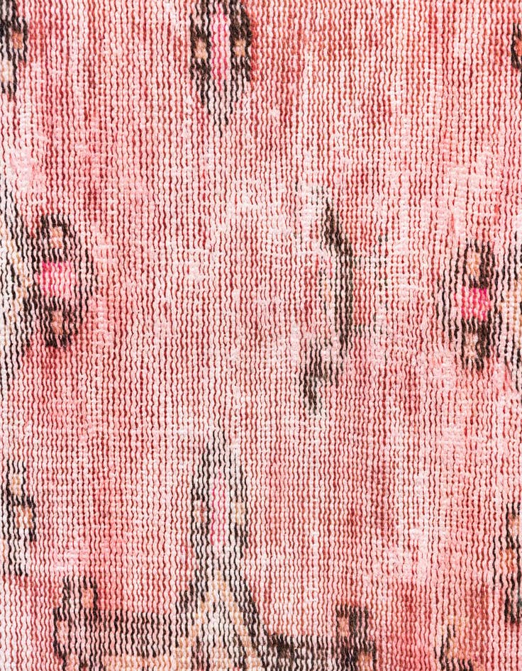 Detail image of 3' 2 x 9' 1  Hand Knotted Ultra Vintage Persian Wool Runner Rug