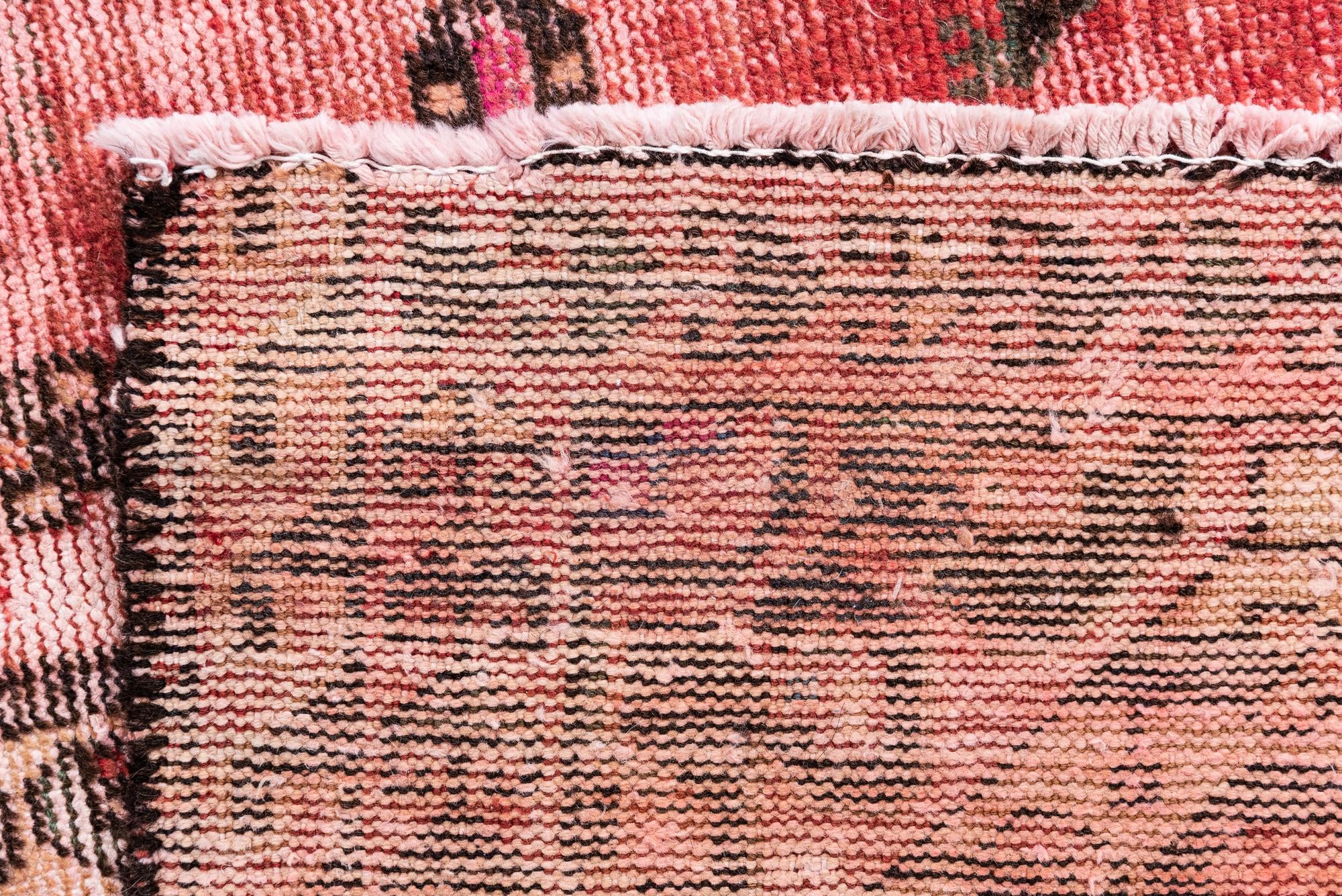 3' 2 x 9' 1 Hand Knotted Ultra Vintage Persian Wool Runner Rug