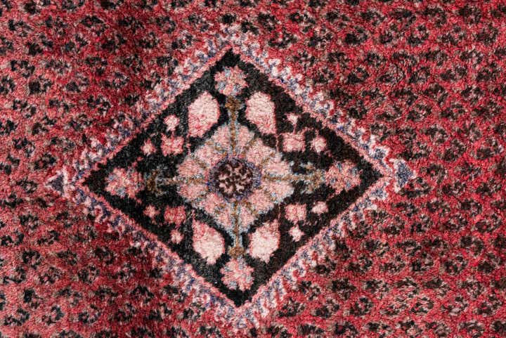 3' 5 x 9' 2 Hand Knotted Ultra Vintage Persian Wool Runner Rug