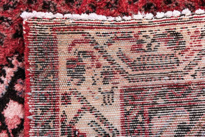 3' 5 x 9' 2 Hand Knotted Ultra Vintage Persian Wool Runner Rug