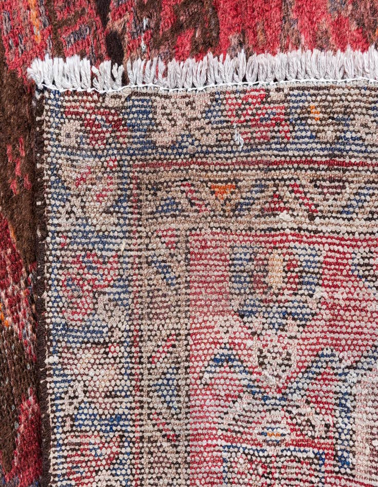 Detail image of 3' 4 x 6' 4  Hand Knotted Ultra Vintage Persian Wool Runner Rug