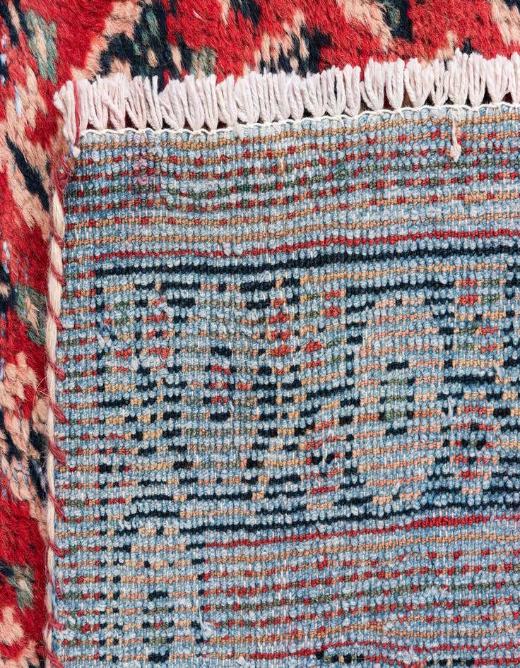 Detail image of 3' 3 x 9' 7  Hand Knotted Ultra Vintage Persian Wool Runner Rug