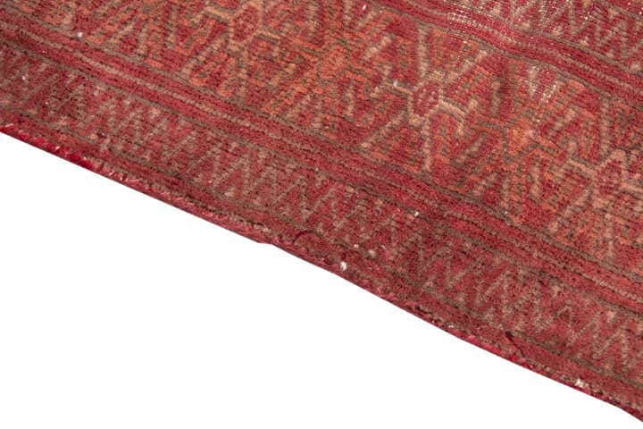 2' 10 x 7' 3 Hand Knotted Ultra Vintage Persian Wool Runner Rug