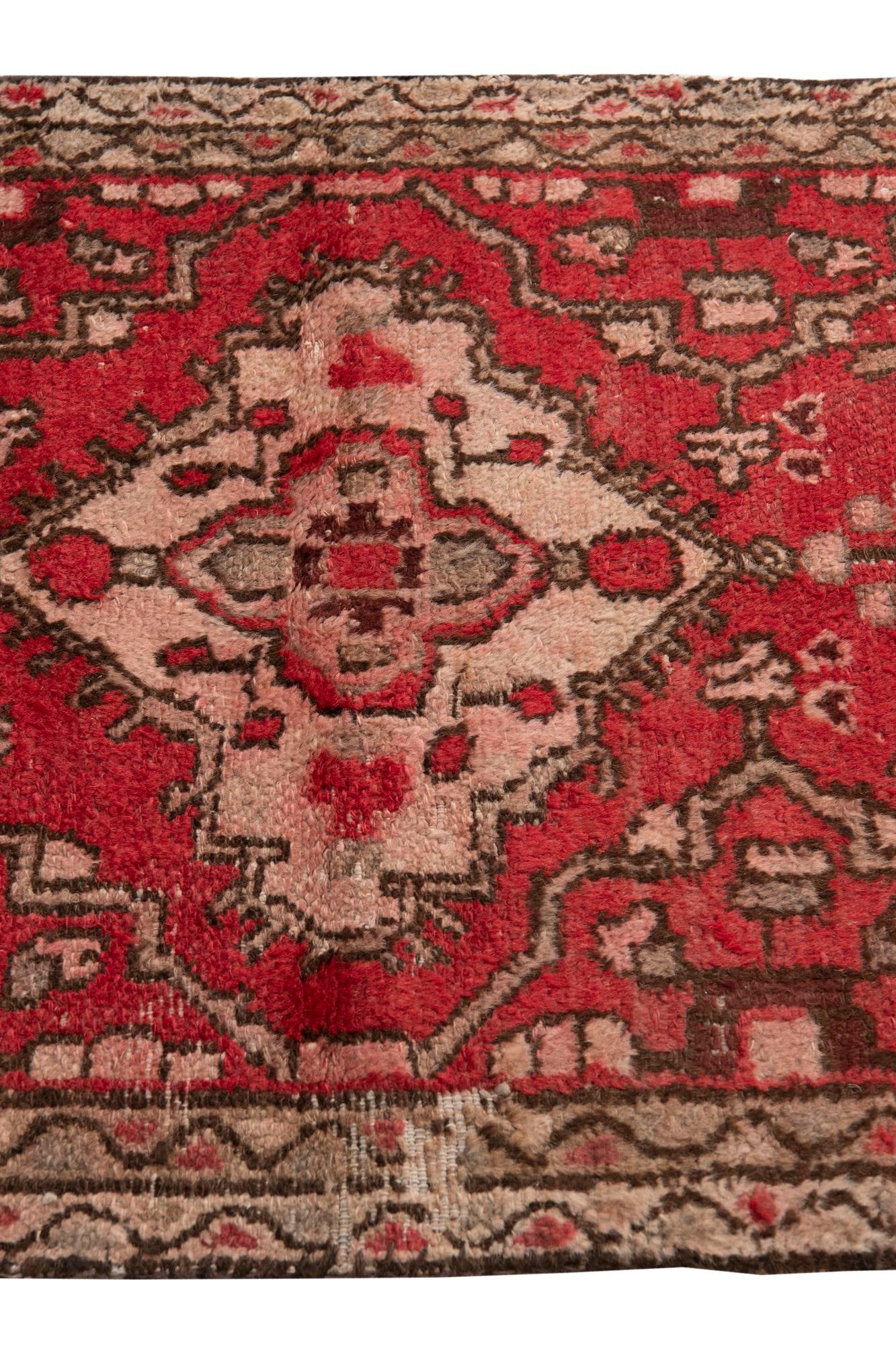 2' 4 x 9' Hand Knotted Ultra Vintage Persian Wool Runner Rug