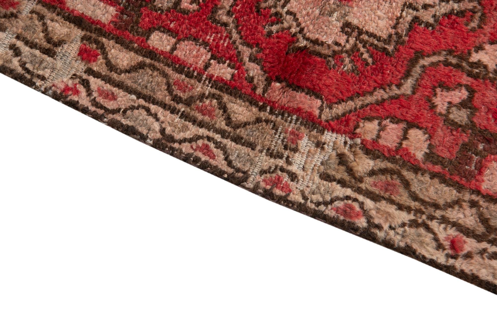 2' 4 x 9' Hand Knotted Ultra Vintage Persian Wool Runner Rug
