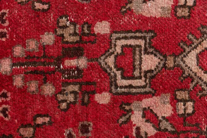 2' 4 x 9' Hand Knotted Ultra Vintage Persian Wool Runner Rug