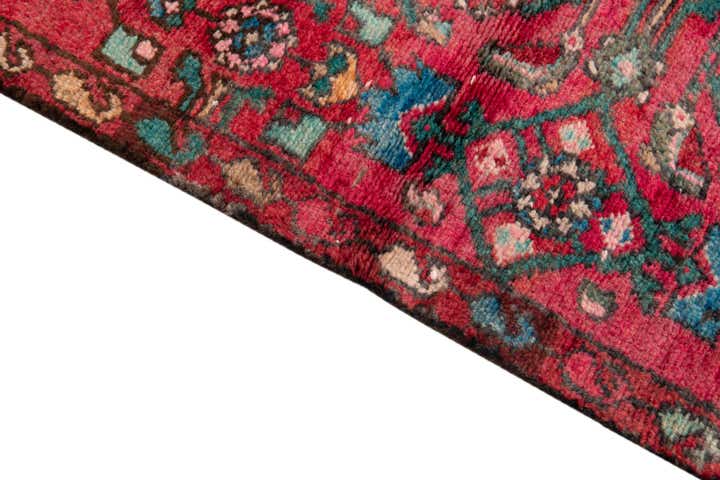 2' 4 x 5' 3 Hand Knotted Ultra Vintage Persian Wool Runner Rug