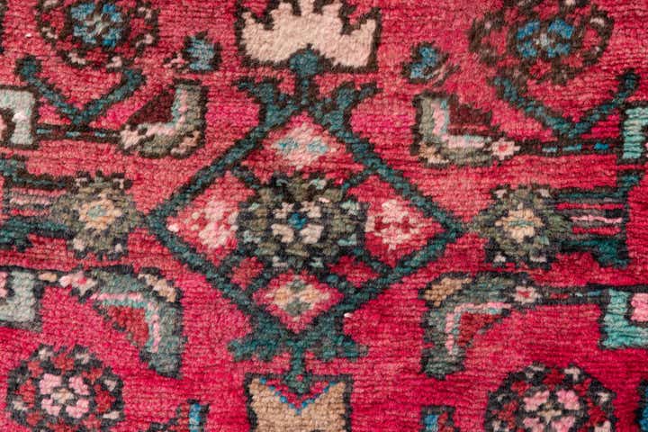 2' 4 x 5' 3 Hand Knotted Ultra Vintage Persian Wool Runner Rug