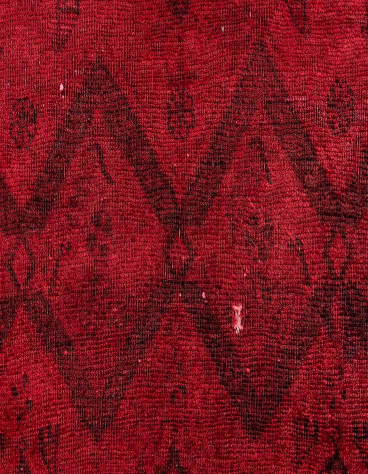 Detail image of 3' 9 x 9'  Hand Knotted Ultra Vintage Persian Wool Runner Rug