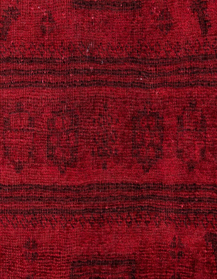 Detail image of 3' 9 x 9'  Hand Knotted Ultra Vintage Persian Wool Runner Rug