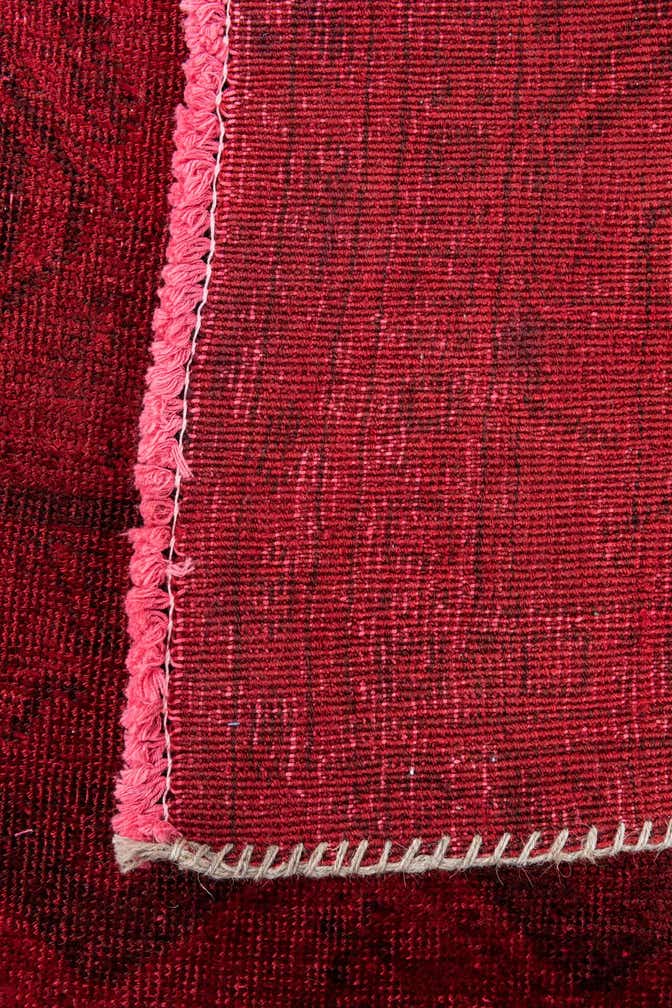 3' 9 x 9' Hand Knotted Ultra Vintage Persian Wool Runner Rug