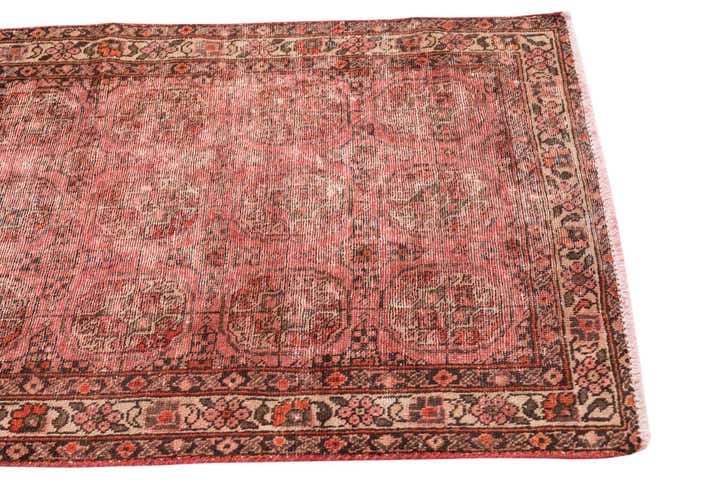 3' 1 x 5' 9 Hand Knotted Ultra Vintage Persian Wool Runner Rug