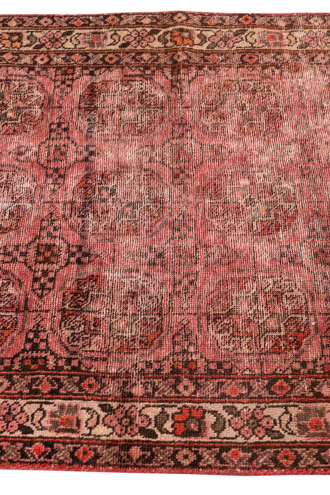 3' 1 x 5' 9 Hand Knotted Ultra Vintage Persian Wool Runner Rug