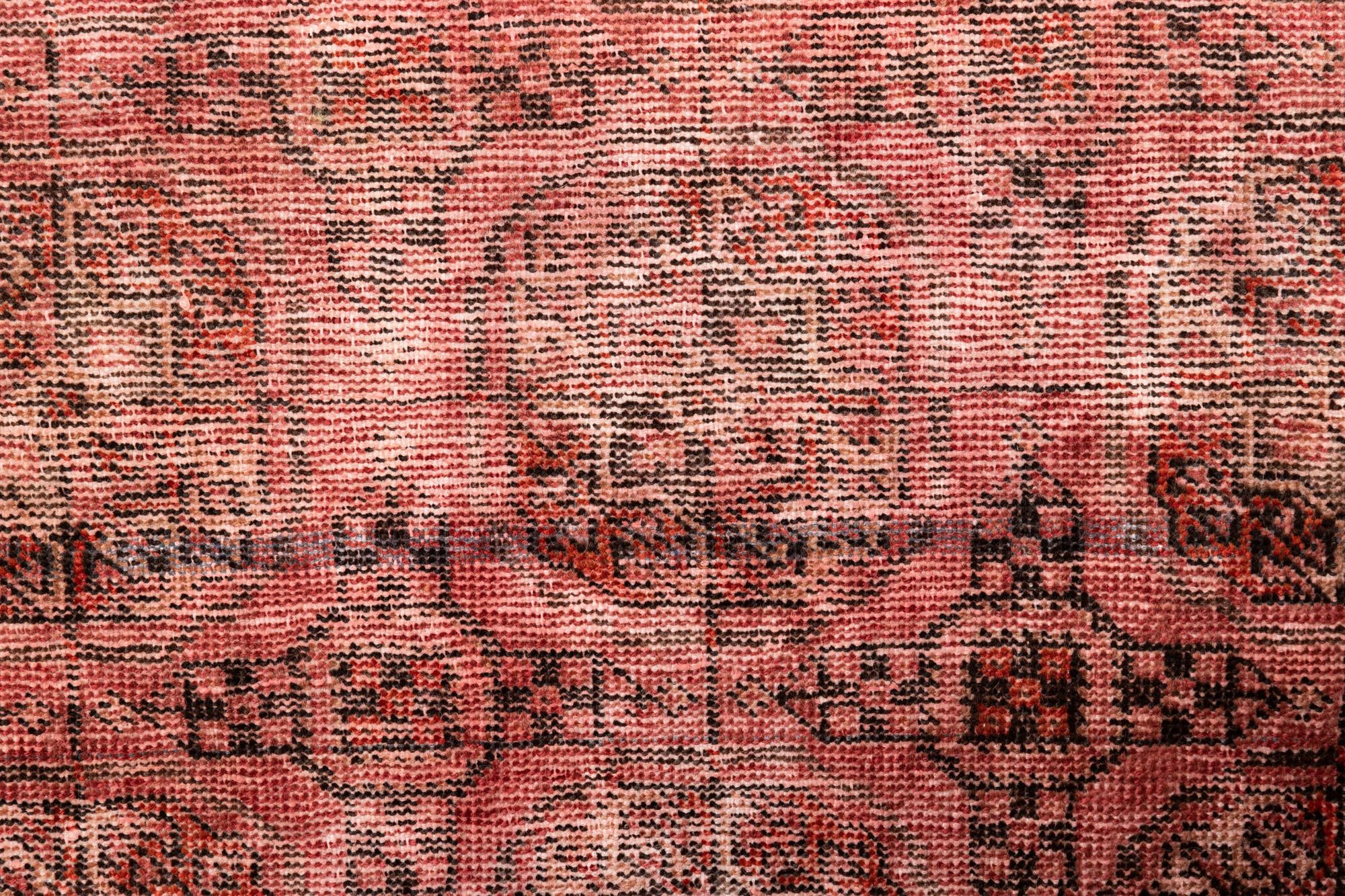 3' 1 x 5' 9 Hand Knotted Ultra Vintage Persian Wool Runner Rug