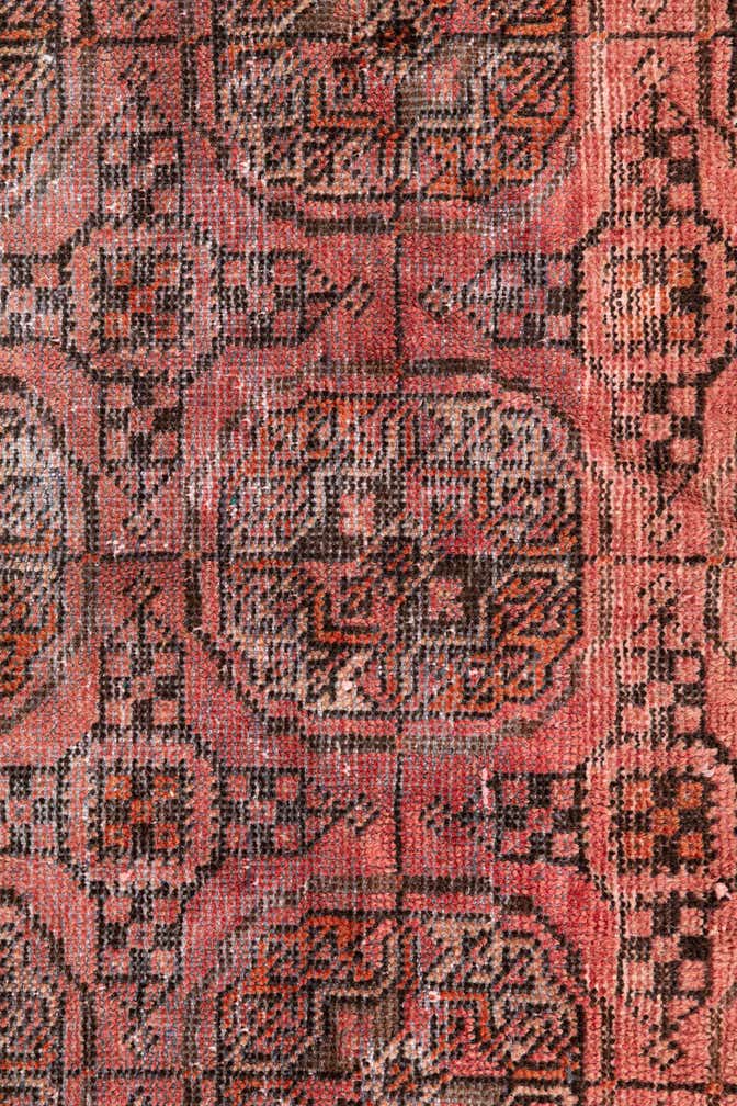 3' 1 x 5' 9 Hand Knotted Ultra Vintage Persian Wool Runner Rug